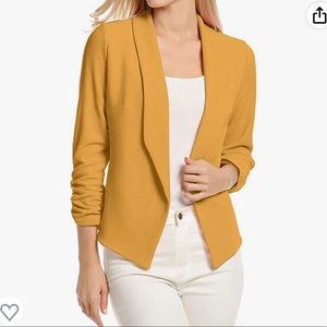 Yellow Blazer